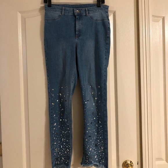 Calzedonia Rhinestone Jeans - Picture 2 of 6